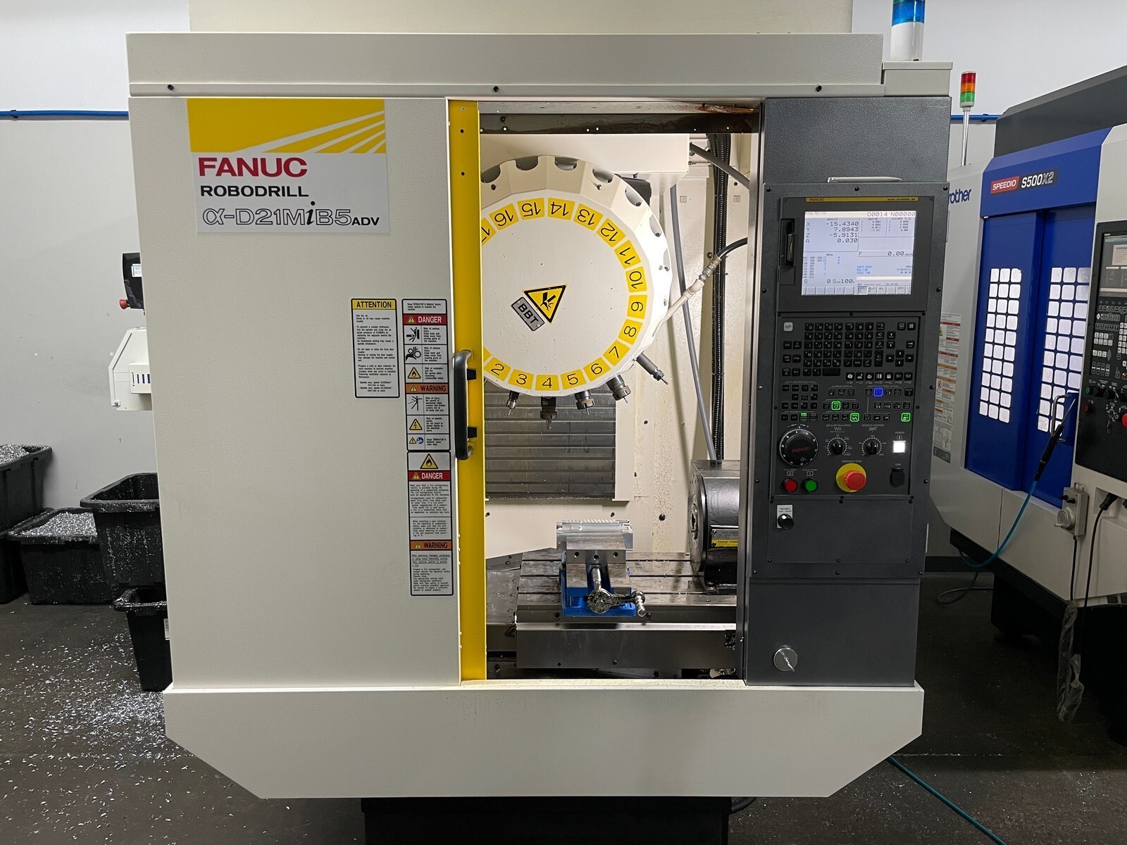2018 FANUC Robodrill Alpha D21MiB5 CNC FANUC ROBODRILLS | Hindley Machine Tool Sales, LLC